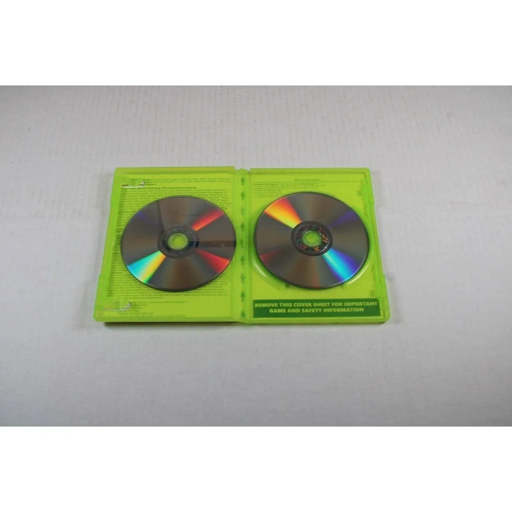 Halo 4 (Microsoft Xbox 360, 2012) Authentic, both discs, tested/works